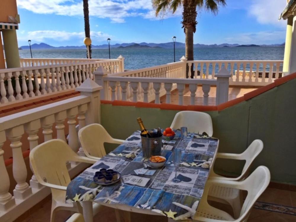 Lmha02 Villas De Frente Marino La Manga Esterno foto